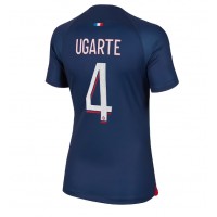 Echipament fotbal Paris Saint-Germain Manuel Ugarte #4 Tricou Acasa 2023-24 pentru femei maneca scurta